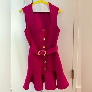 Acler Pink Mini Dress